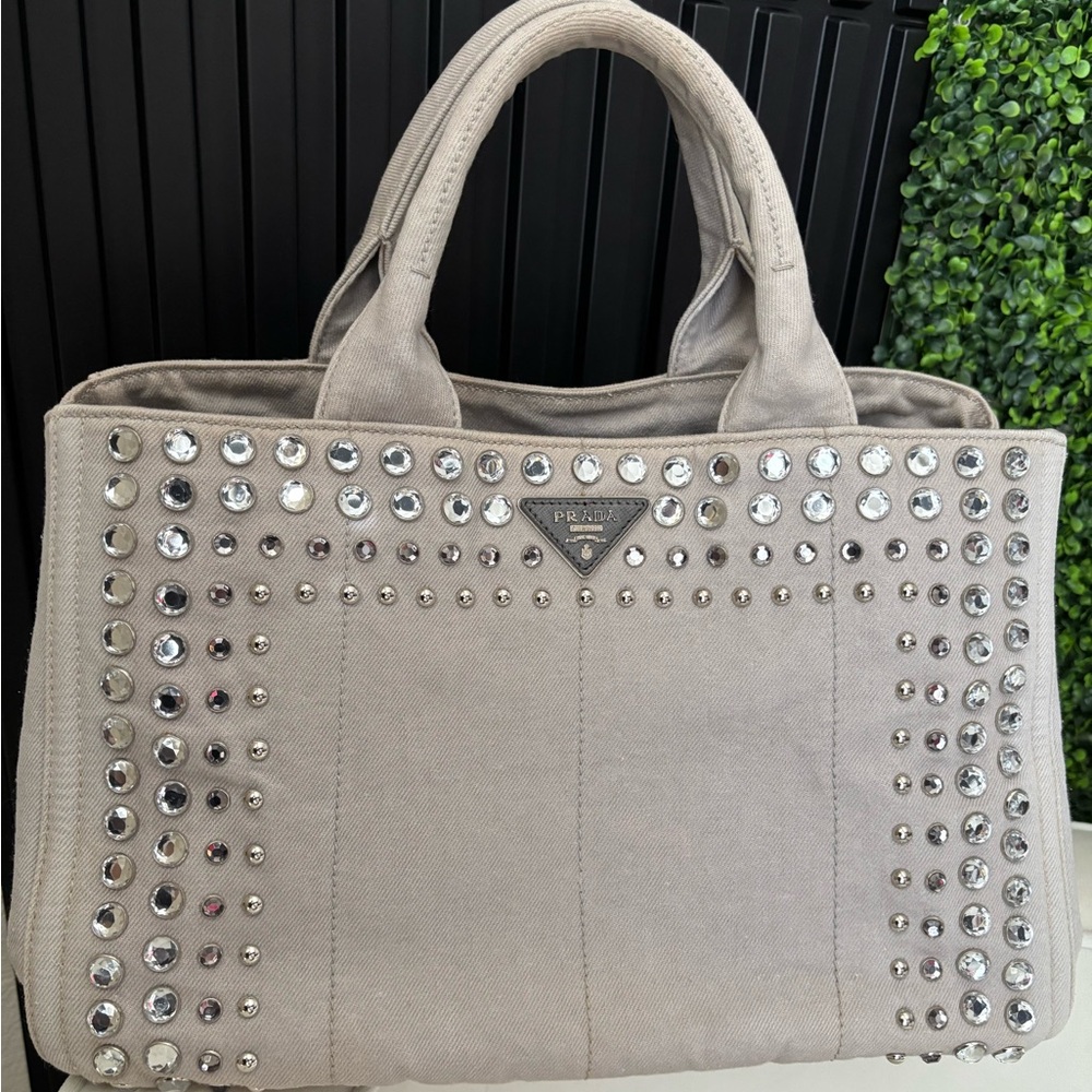 ❎❌SOLD❌❎PRADA Canapa Tote Bag - Picture 3 of 16